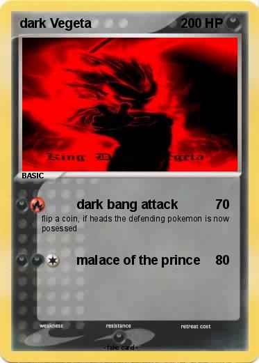 Pokemon dark Vegeta