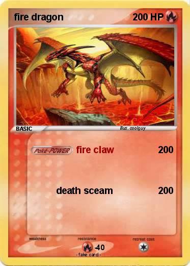 Pokemon fire dragon