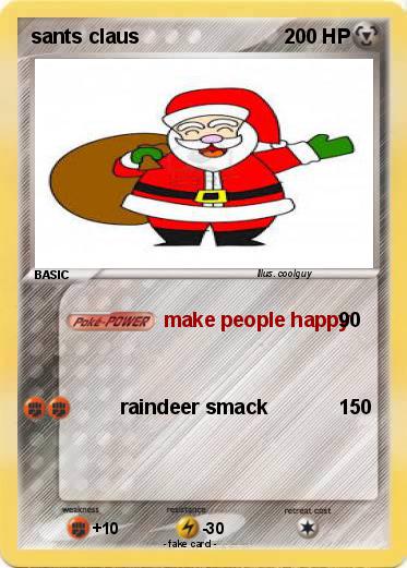 Pokemon sants claus