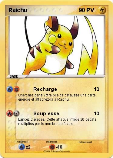 Pokemon Raichu