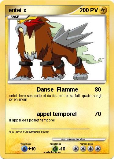 Pokemon entei x