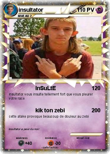 Pokemon insultator