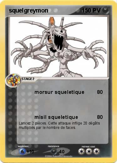 Pokemon squelgreymon 