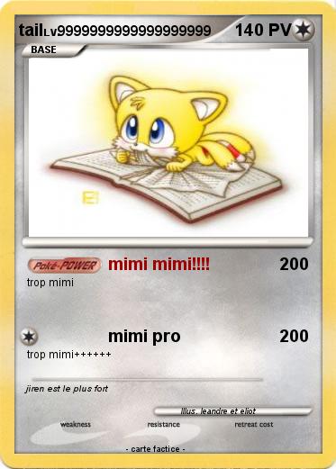 Pokemon tail