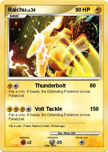 Pokemon Raichu