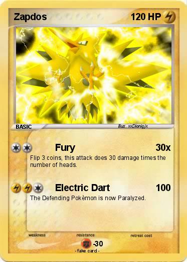 Pokemon Zapdos