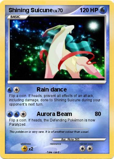 Pokemon Shining Suicune
