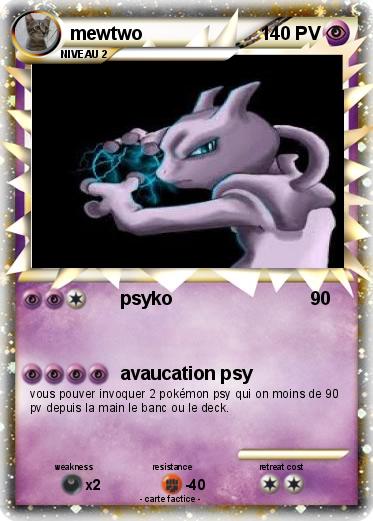 Pokemon mewtwo
