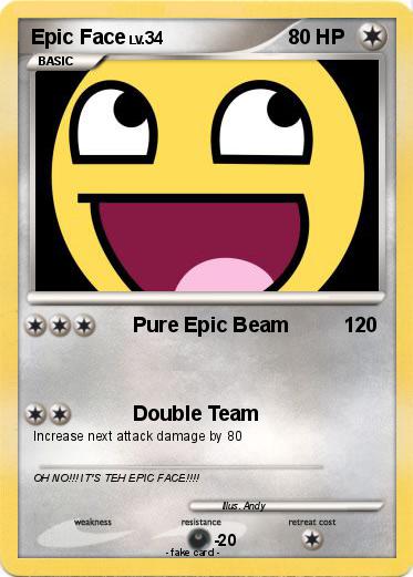 Pokemon Epic Face