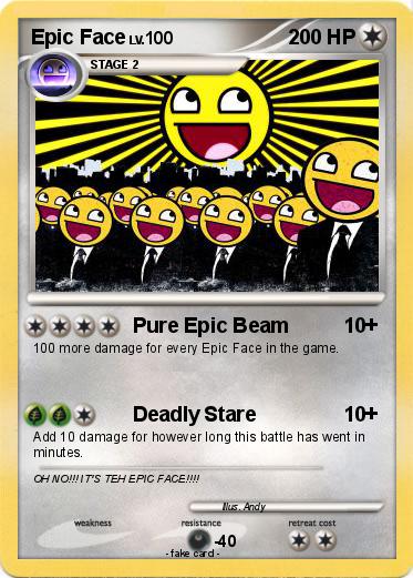 Pokemon Epic Face