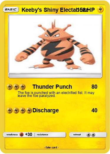 Pokemon Keeby's Shiny Electabuzz