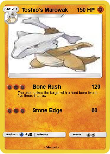 Pokemon Toshio's Marowak
