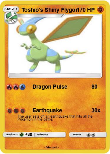 Pokemon Toshio's Shiny Flygon