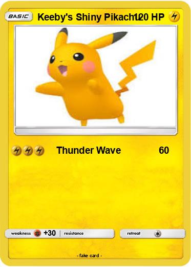 Pokemon Keeby's Shiny Pikachu