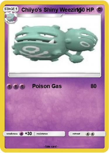 Pokemon Chiiyo's Shiny Weezing