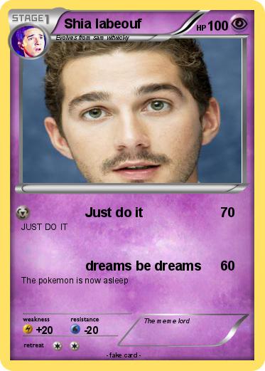 Pokemon Shia labeouf