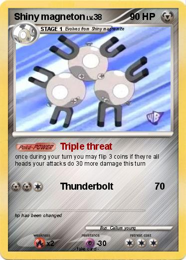 Pokemon Shiny magneton