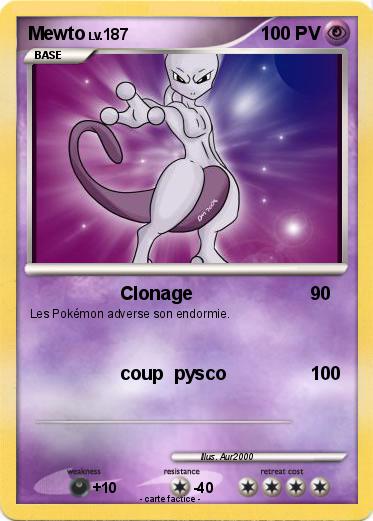 Pokemon Mewto