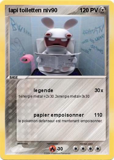 Pokemon lapi toiletten niv90