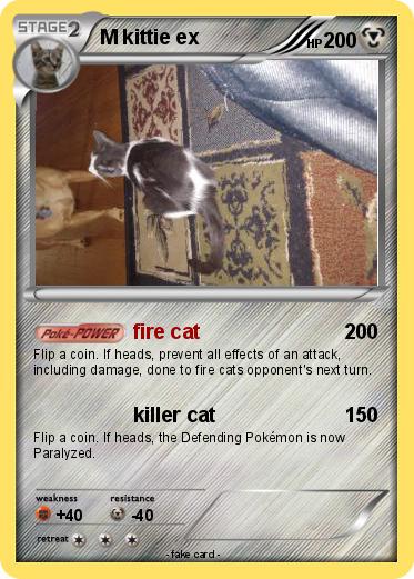 Pokemon M kittie ex