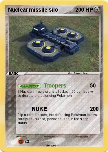 Pokemon Nuclear missile silo