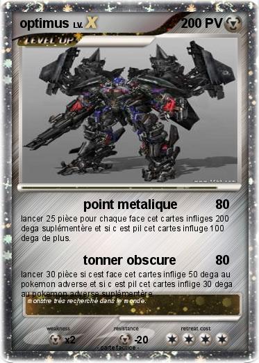 Pokemon optimus