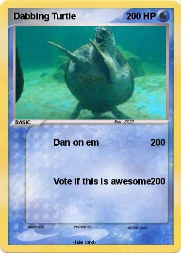 Pokemon Dabbing Turtle