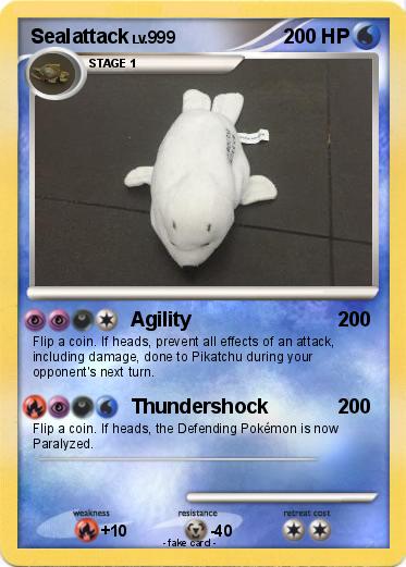 Pokemon Sealattack