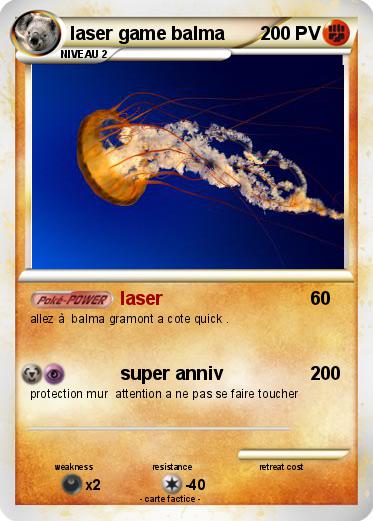 Pokemon laser game balma
