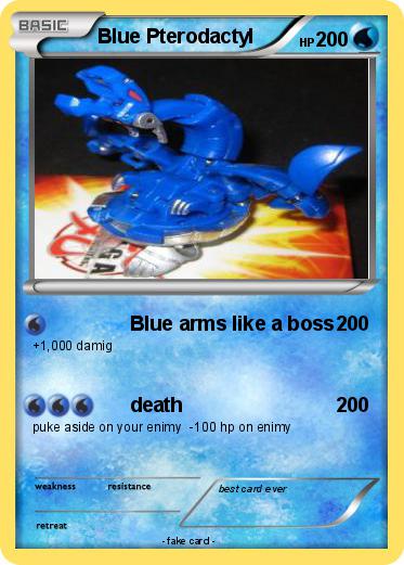 Pokemon Blue Pterodactyl