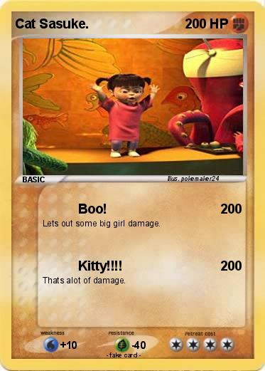 Pokemon Cat Sasuke.