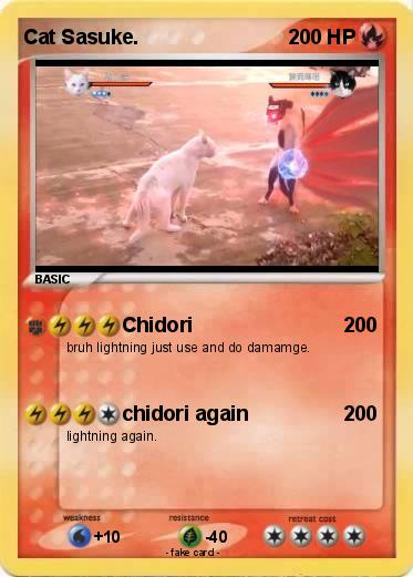Pokemon Cat Sasuke.