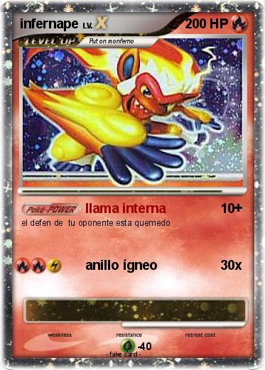 Pokemon infernape