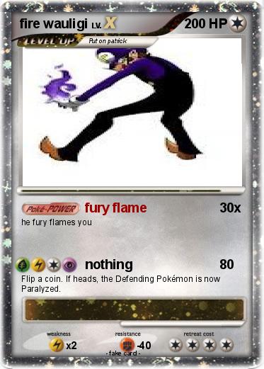 Pokemon fire wauligi