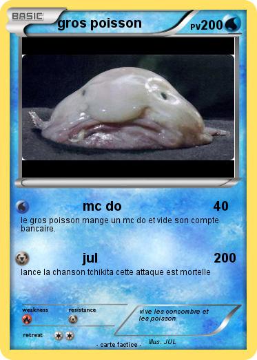 Pokemon gros poisson