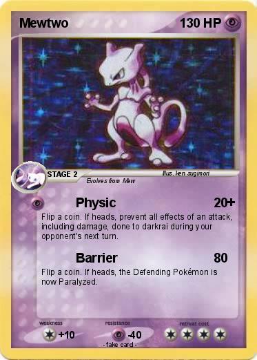 Pokemon Mewtwo