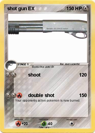 Pokemon shot gun EX