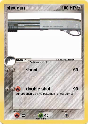 Pokemon shot gun