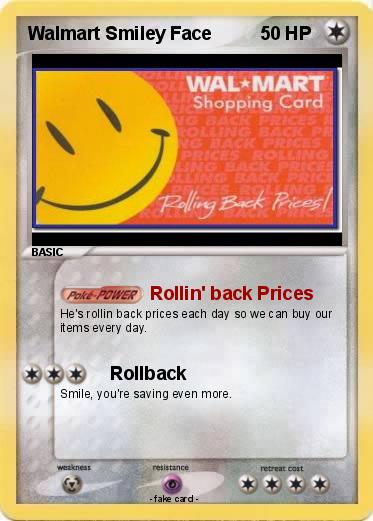 Pokemon Walmart Smiley Face