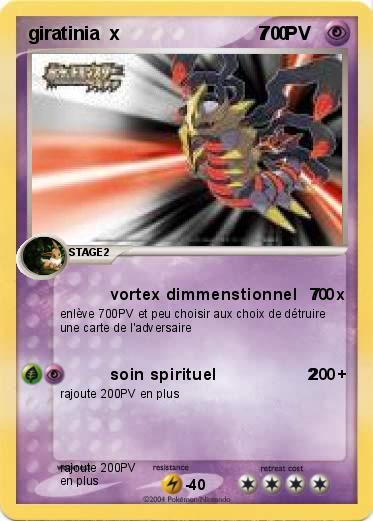 Pokemon giratinia  x                           7  0