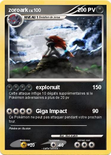 Pokemon zoroark