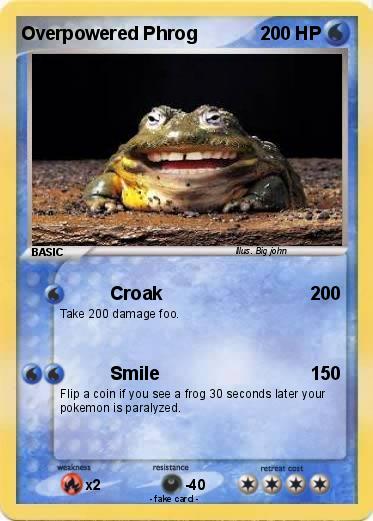 Pokemon Overpowered Phrog