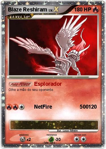 Pokemon Blaze Reshiram