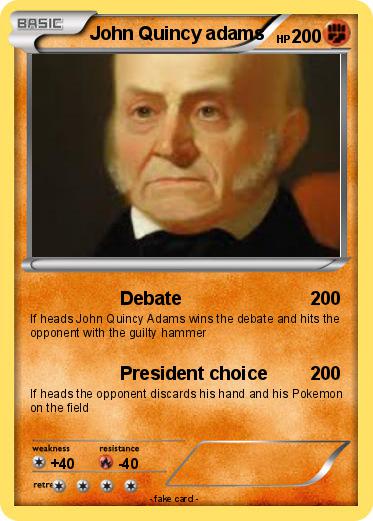 Pokemon John Quincy adams