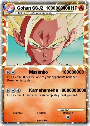 Pokemon Gohan SSJ2  1000000000