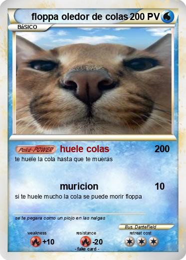 Pokemon floppa oledor de colas