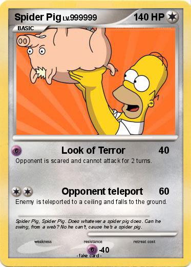 Pokemon Spider Pig