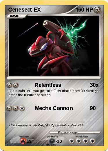 Pokemon Genesect EX
