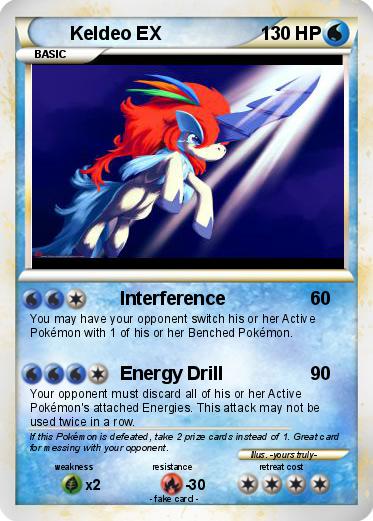 Pokemon Keldeo EX