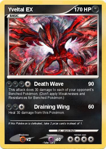 Pokemon Yveltal EX